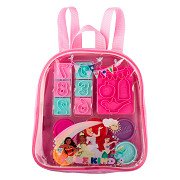 Disney Princess Clay Set in Backpack Figures