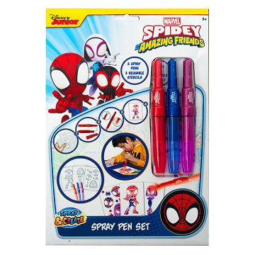 Spidey Blow Pen Set