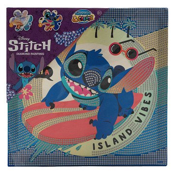 Stitch Diamond Painting Leinwand XL
