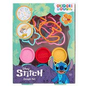 Stitch Clay Set with Shapes - 6 Clay Pots