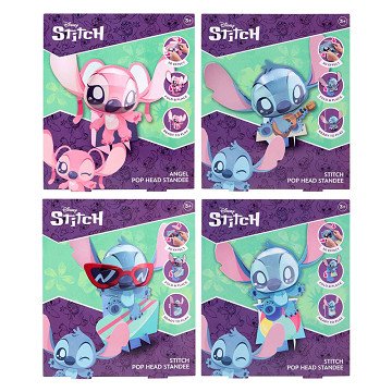 Vouw je eigen Stich 3D Figuur Karton