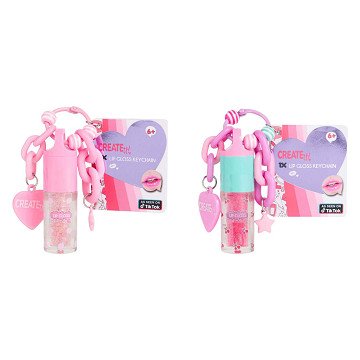 Create It! Beauty Lipgloss Chunky Sleutelhanger