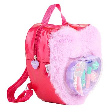 Create It! Beauty Make-up Set in Fluffy Backpack Love Purple