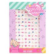 Create It! Candy Explosion Nagelaufkleber