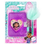 Gabby's Dollhouse -Plüschtagebuch mit Plüschstift