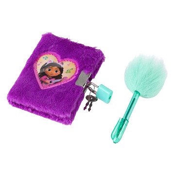 Gabby's Dollhouse -Plüschtagebuch mit Plüschstift