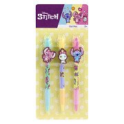 Stitch Gel Pens, 3 pcs