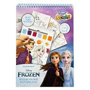 Frozen Watercolour Paint Set Book - incl. Brush