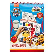 PAW Patrol Aquarellfarben-Set-Buch – inkl . Pinsel