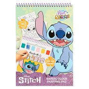 Stitch Aquarellfarben-Set Buch - inkl. Pinsel