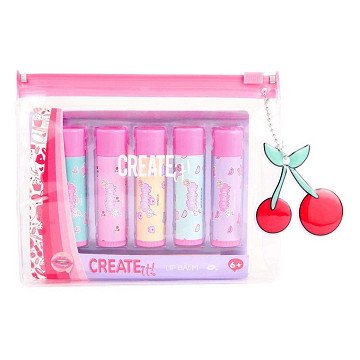 Create It! Lip Balm in Case - 5 pcs.