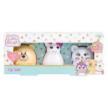 Lulu Blush Lip Balm - 3pcs.
