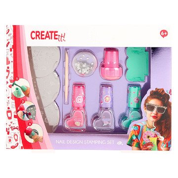 Create it! Nail decoration stamp set