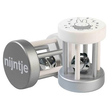 Miffy Rattle Silver