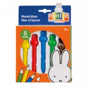 Miffy Wax crayons, 5st.