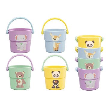 Studio Circus Bath buckets, 4 pcs.