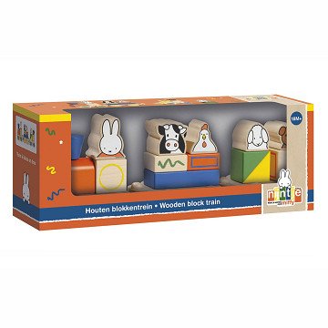 Nijntje Block Train Wood