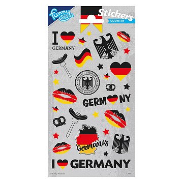 Sticker sheet Germany