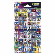 Sticker sheet Sonic