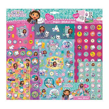 Gabby's Poppenhuis - Super Stickerset