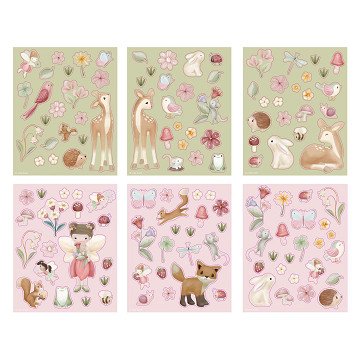 Little Dutch Fairy Garden sticker set