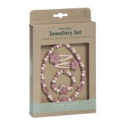 Little Dutch Houten Juwelenset Aardbei, 4dlg.