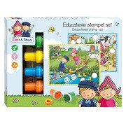 Fien & Teun Educational Stamp Set
