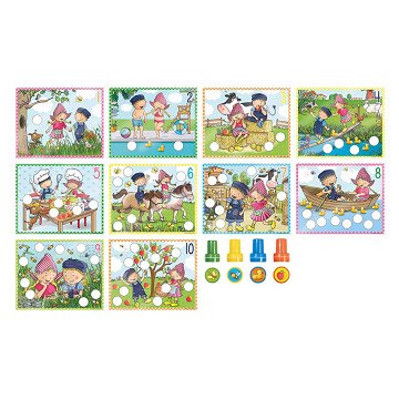Fien & Teun Educational Stamp Set