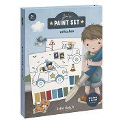 Little Dutch Watercolor Set Jim Joints - incl. Brush and Stickers