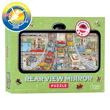 Rückspiegelpuzzle „Verkehr“, 1000 Teile.