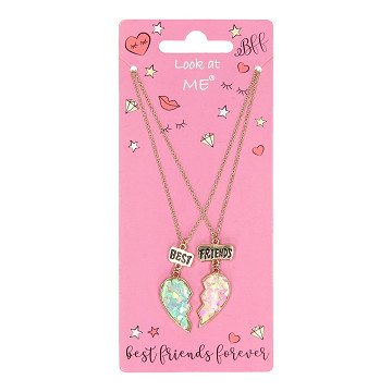 BFF Ketting met Gebroken Hart, 2st.