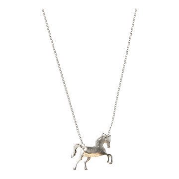 Ketting Paard Zilver