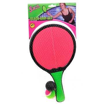 Scatch Beachbalset met Klittenband en 2 Ballen