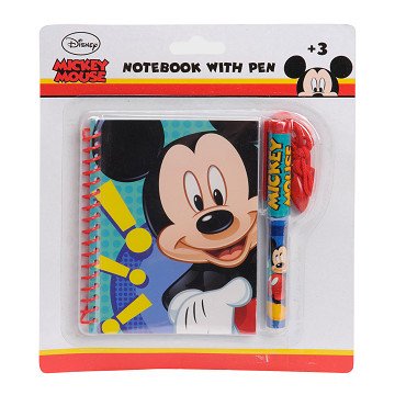 Mickey Mouse Notebook with Pen
