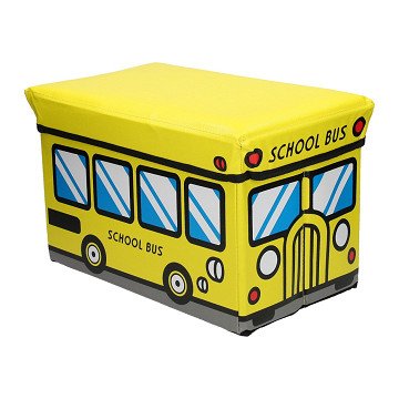 Opvouwbare Poef - Schoolbus