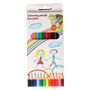 Colored pencils, 12 pcs.