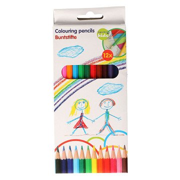 Colored pencils, 12 pcs.