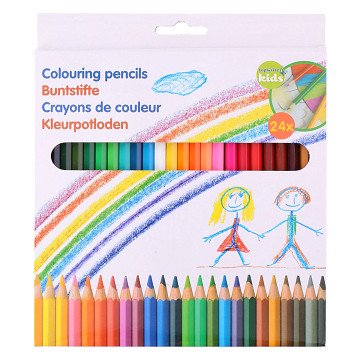 Colored pencils, 24 pcs.