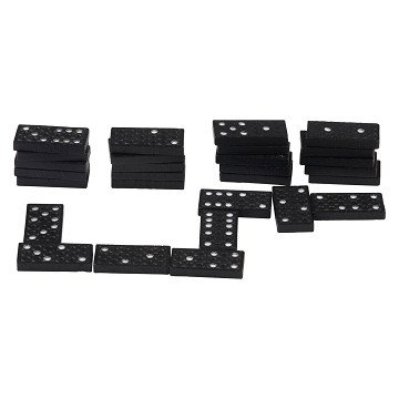 Domino-Set aus Holz, 28-tlg.