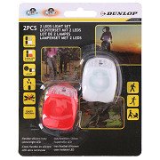 Bicycle lamp set LED, 2 pcs.
