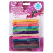 Wooden Craft Sticks, 72 pcs.