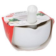 Mörser und Stößel für Keramikmalerei