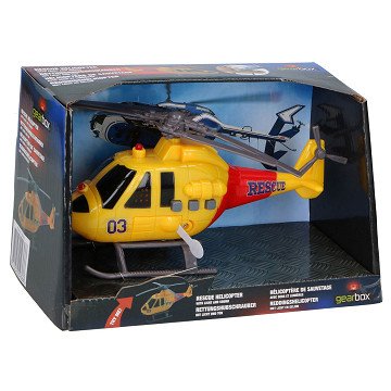 Reddingshelikopter met Geluid