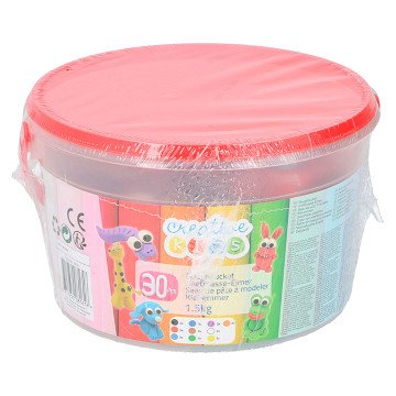 Clay in Bucket, 30 pcs.