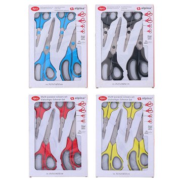 Scissor set, 4ldg.