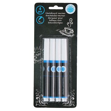 Blackboard pen chalk, 4 pcs.