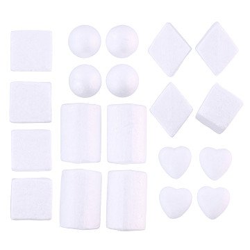 Craft Foam Figures, 20 pcs.