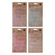 Rhinestone Alphabet, 27pcs.