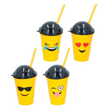 Drinking cup smiley face