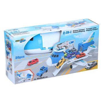 Airplane Car Transport 2in1, 20pcs.